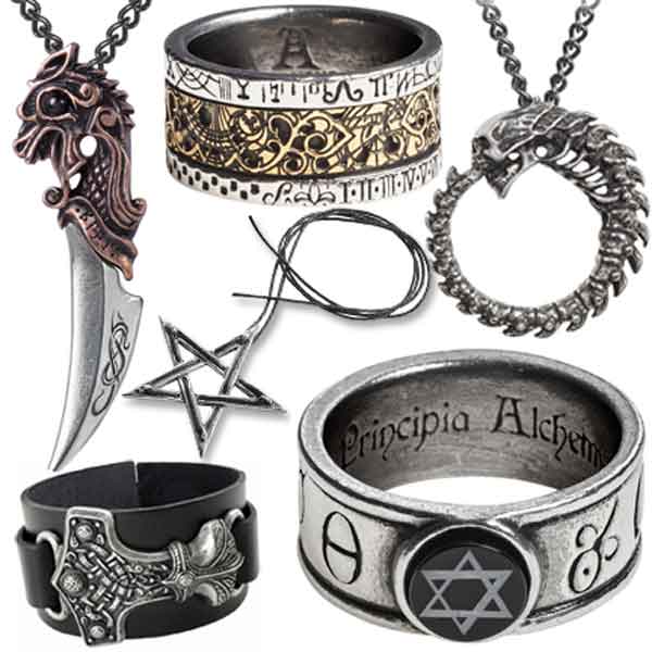 Alchemy Gothic jewelry & accessories, , Black Orchid Couture