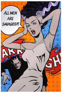 All Men Are Savages - Fine Art Print by Mark Bell