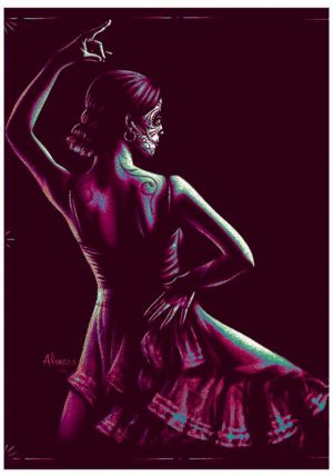Flamenca Dancer - Fine Art Print