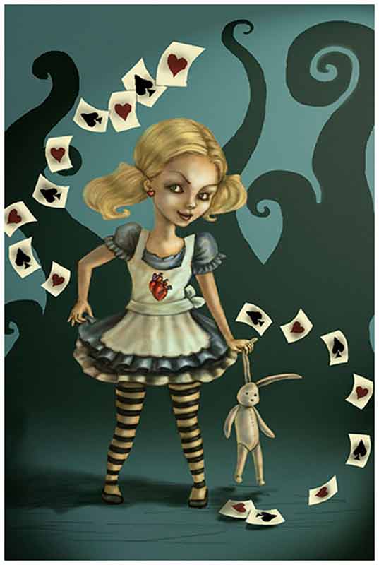 Miss Wonderland - Fine Art Print