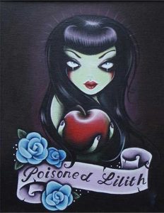 Poisoned Lilith - Fine Art Print
